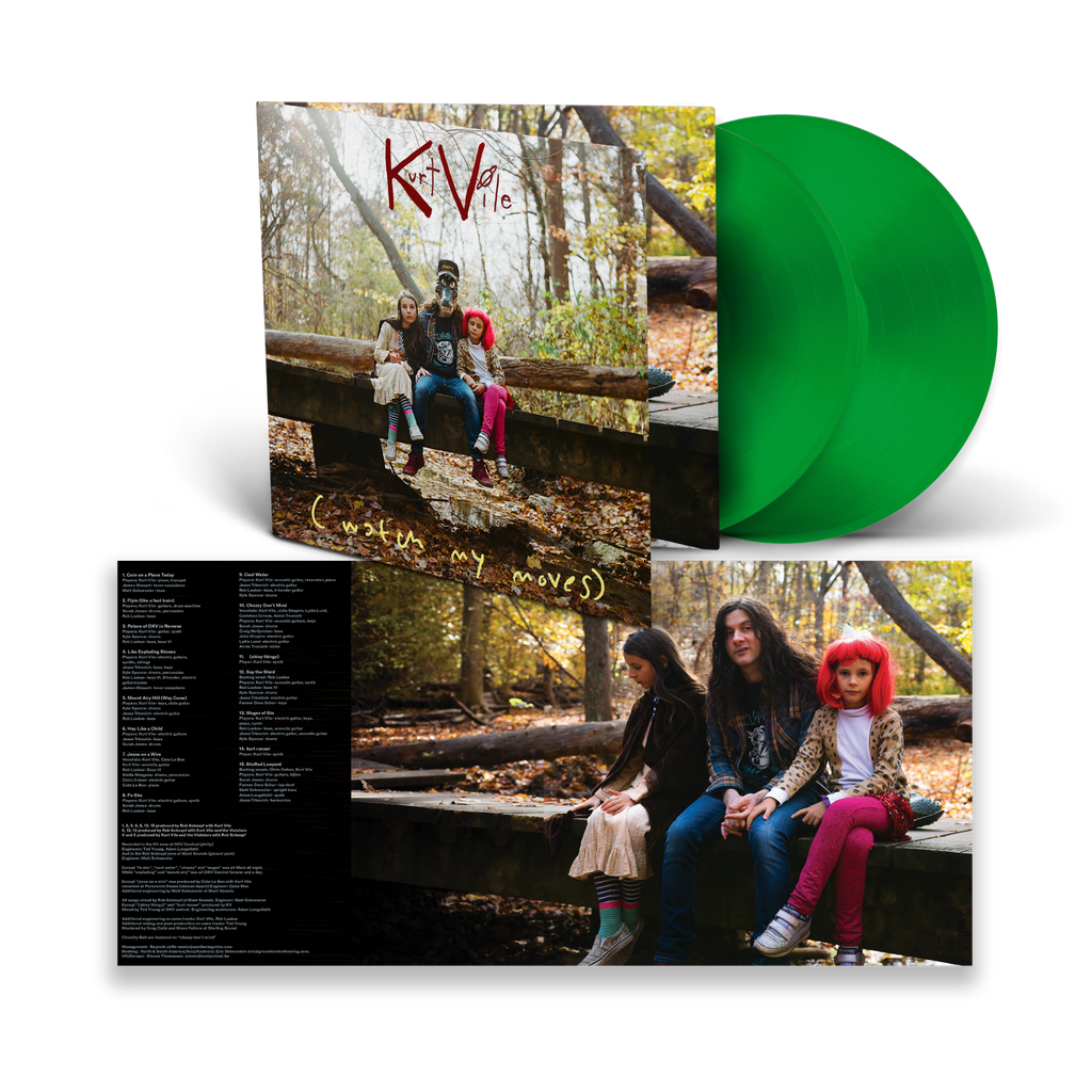 Kurt / (watch my moves) 2xLP Transparent Emerald Vinyl – sound-merch.com.au